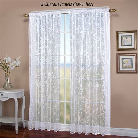 Sheer Curtains 36 Inch Length. . White sheer curtains walmart